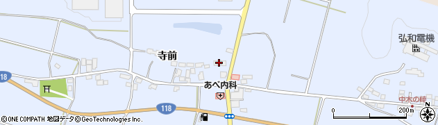 福島県須賀川市木之崎寺前100周辺の地図