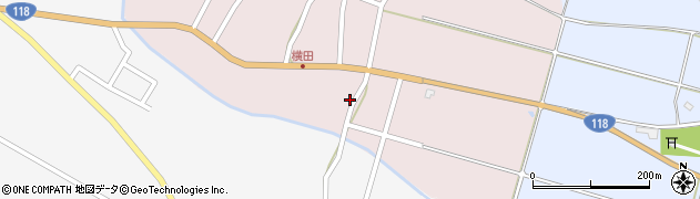 福島県須賀川市横田前田周辺の地図