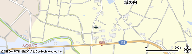 福島県須賀川市松塚田中107周辺の地図