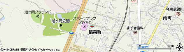 福島県須賀川市稲荷町72周辺の地図