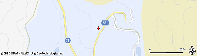 新潟県長岡市川口中山1616周辺の地図