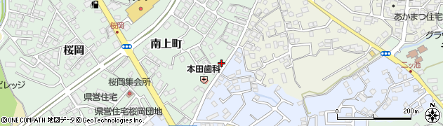 福島県須賀川市南上町158周辺の地図