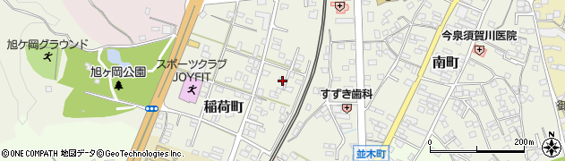 福島県須賀川市稲荷町27周辺の地図