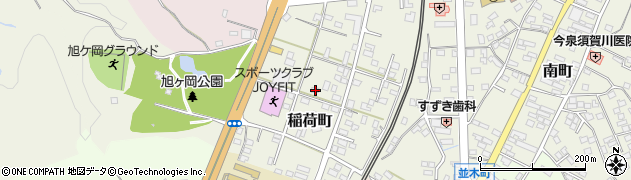 福島県須賀川市稲荷町79周辺の地図