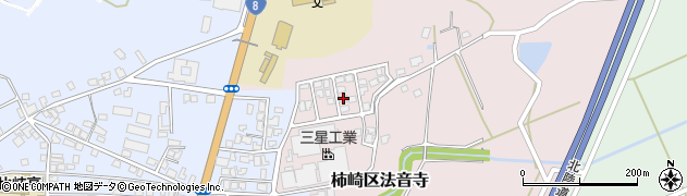 新潟県上越市柿崎区法音寺355周辺の地図