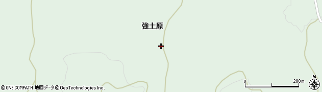 福島県須賀川市江花（強土原）周辺の地図
