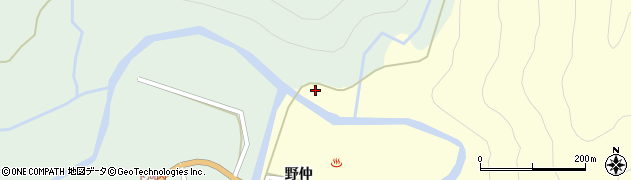 福島県天栄村（岩瀬郡）田良尾（駒木下）周辺の地図