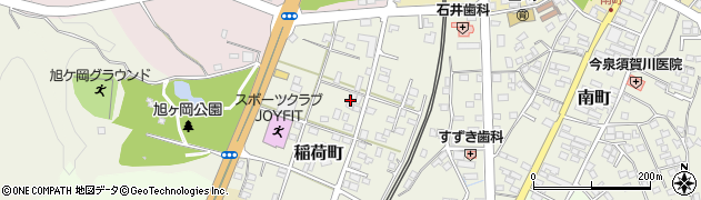 福島県須賀川市稲荷町84周辺の地図
