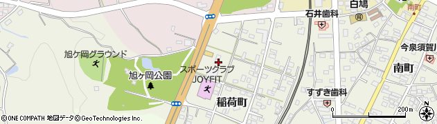 福島県須賀川市稲荷町112周辺の地図