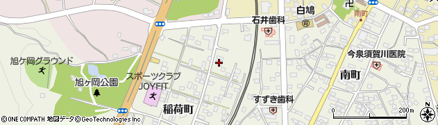 福島県須賀川市稲荷町16周辺の地図