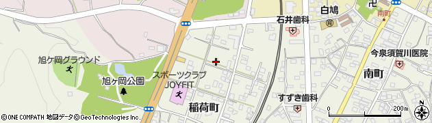 福島県須賀川市稲荷町87周辺の地図