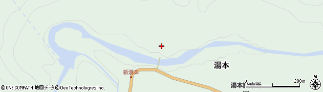 福島県天栄村（岩瀬郡）湯本（上長沼沢）周辺の地図