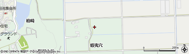 福島県須賀川市和田（蝦夷穴）周辺の地図