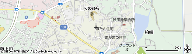 福島県須賀川市和田道周辺の地図