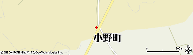 福島県小野町（田村郡）皮籠石（高平）周辺の地図