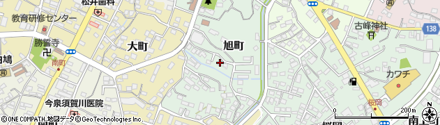 福島県須賀川市旭町243周辺の地図