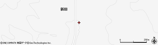 福島県小野町（田村郡）湯沢（新田）周辺の地図