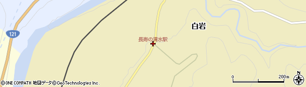 長寿の清水駅周辺の地図