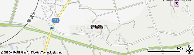福島県須賀川市小倉（新屋敷）周辺の地図