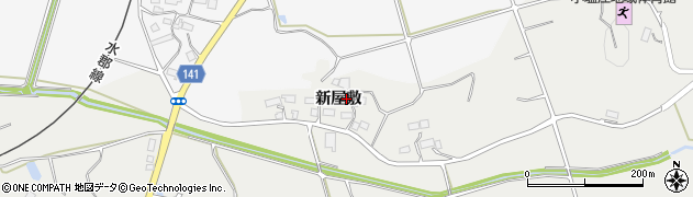 福島県須賀川市小倉新屋敷58周辺の地図