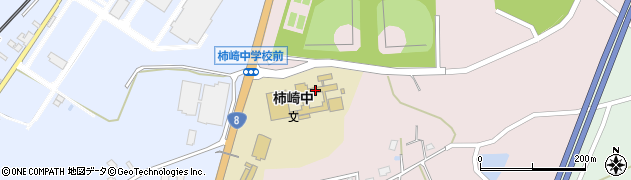 上越市立柿崎中学校周辺の地図