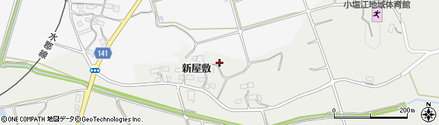福島県須賀川市小倉新屋敷303周辺の地図