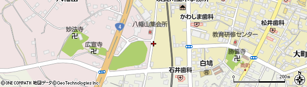 福島県須賀川市大町周辺の地図
