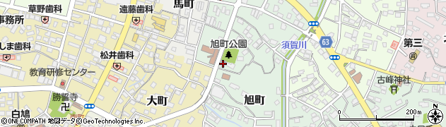 福島県須賀川市旭町202周辺の地図