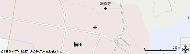 福島県須賀川市横田北之後周辺の地図