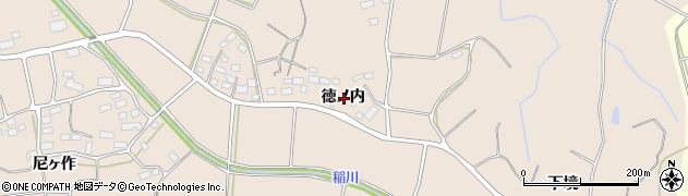 福島県須賀川市大久保徳ノ内周辺の地図