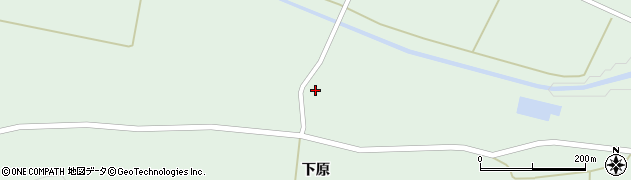 福島県須賀川市江花原周辺の地図