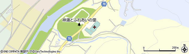 神湯温泉倶楽部周辺の地図