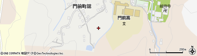 石川県輪島市門前町舘リ周辺の地図