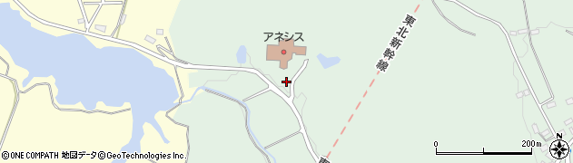 福島県須賀川市稲（古舘）周辺の地図