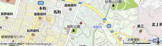 福島県須賀川市旭町164周辺の地図