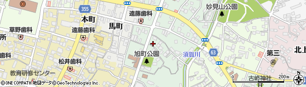 福島県須賀川市旭町161周辺の地図