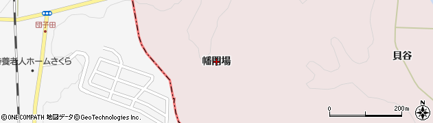 福島県田村市滝根町広瀬（幡門場）周辺の地図