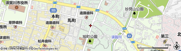 福島県須賀川市旭町123周辺の地図