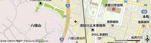 福島県須賀川市大黒町40周辺の地図