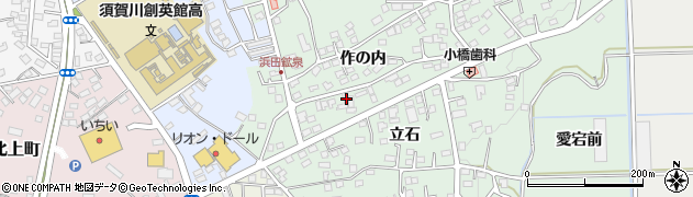 福島県須賀川市和田作の内76周辺の地図