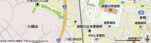福島県須賀川市大黒町140周辺の地図