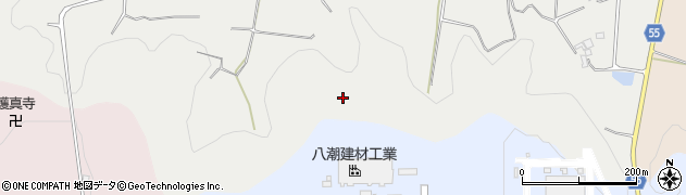 福島県須賀川市北横田蟹沢周辺の地図
