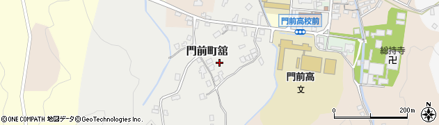 石川県輪島市門前町舘（ニ）周辺の地図