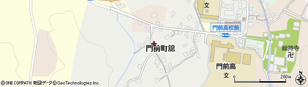 石川県輪島市門前町舘（ヘ）周辺の地図
