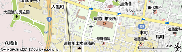 福島県須賀川市八幡町126周辺の地図
