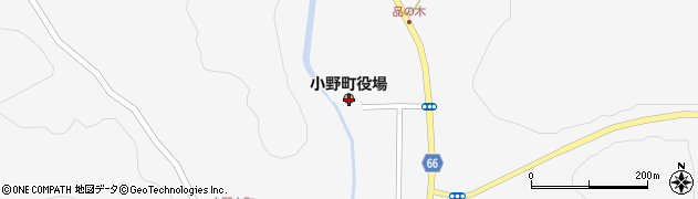 福島県田村郡小野町周辺の地図