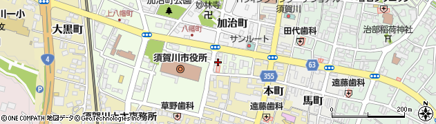 須賀川コンタクトレンズ周辺の地図