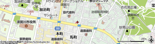 安田畳店周辺の地図
