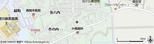 福島県須賀川市和田作の内30周辺の地図