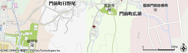 石川県輪島市門前町広瀬（ホ）周辺の地図